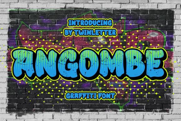 Angombe: The Ultimate Graffiti Display Font for Creative Projects