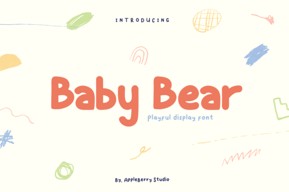 Baby Bear: A Playful Display Font for Modern Web Design