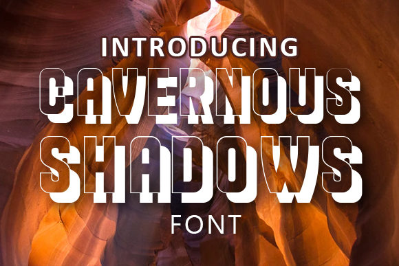 Cavernous Shadows: The Bold Display Typeface for Modern Web Design