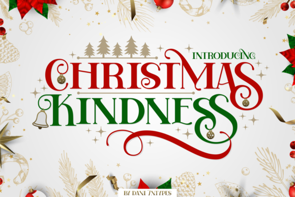 Christmas Kindness: The Premium Display Font for Festive Brand Campaigns