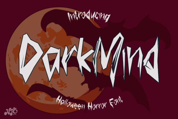 Dark Mind: The Creepy Display Font for Spooky Handmade Projects