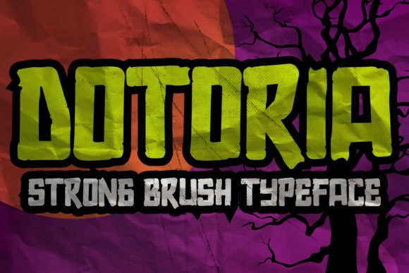 Dotoria: The Bold Display Typeface for Campaign Designers