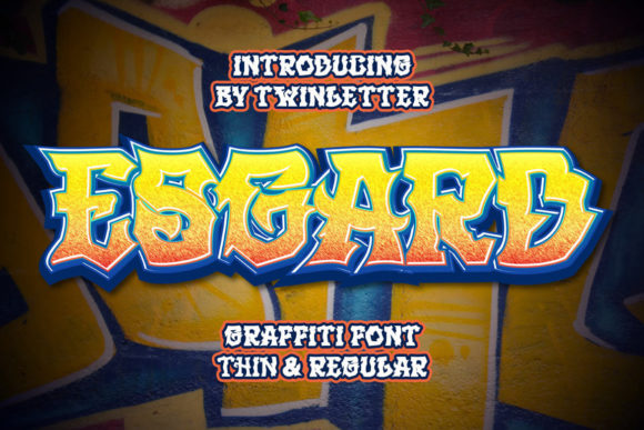 Esgard: The Graffiti Typeface That Transforms Small Business Branding