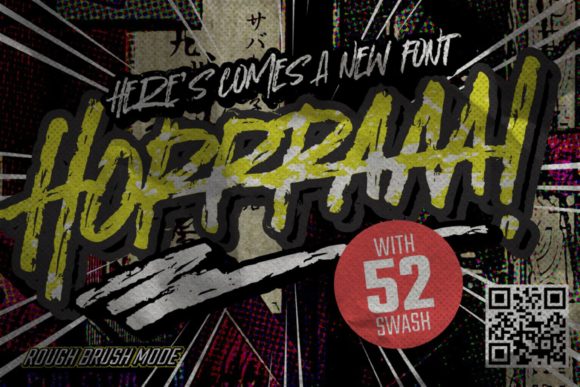 Horrraaa: The Futuristic Brushed Font for Bold Campaigns