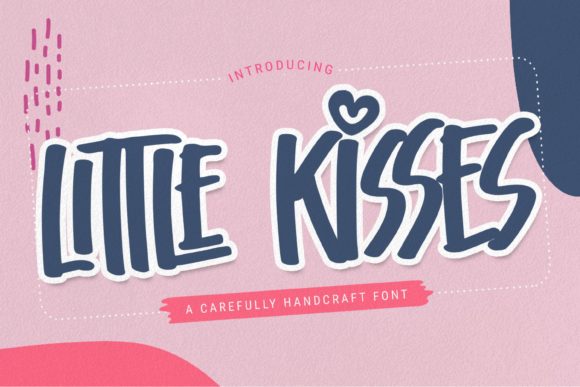 Little Kisses: The Display Font for Polished Brand Identity
