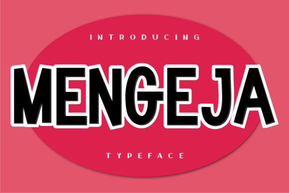 Mengeja: The Trendy Display Font for Bold Projects