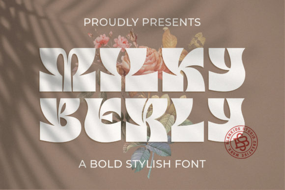 Milky Berly: The Bold Display Typeface for Unique Digital Brands