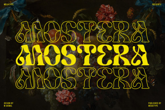 Mostera: The Whimsical Display Font for Scroll-Stopping Visuals