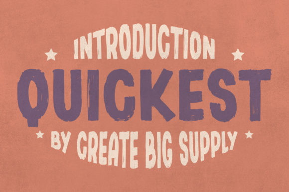 Quickest: The Bold Display Font for Strong Business Branding