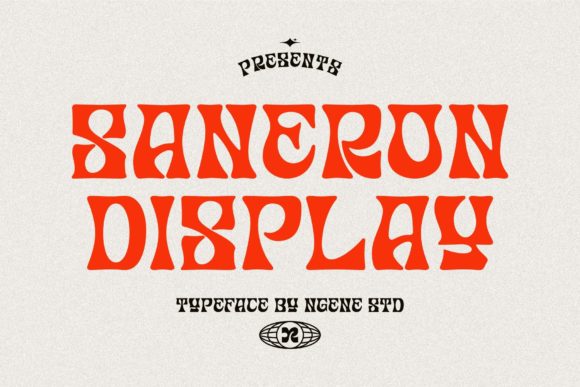 Saneron: The Modern Display Font for Polished Brand Identity