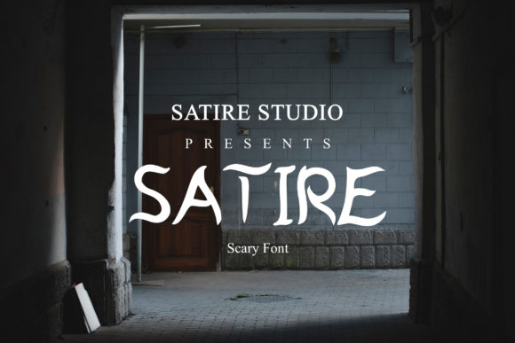 Satire: The Premium Display Font for Modern Web Design
