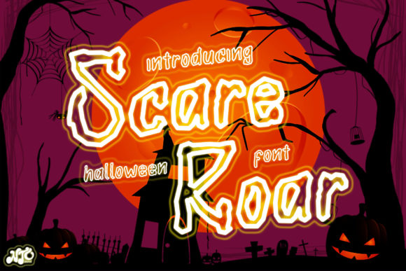 Scare Roar: A Creepy Display Font for Editorial Design
