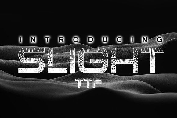 Slight: A Sharp Display Font for Modern Web Design