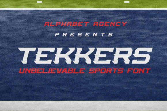 Tekkers3: The Bold Display Font for High-Impact Branding
