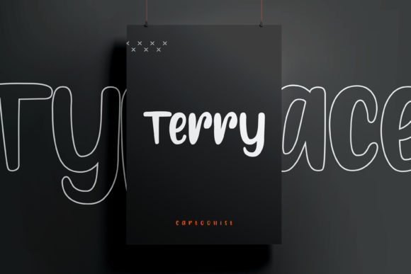 Terry: The Modern Display Font for Handmade Branding
