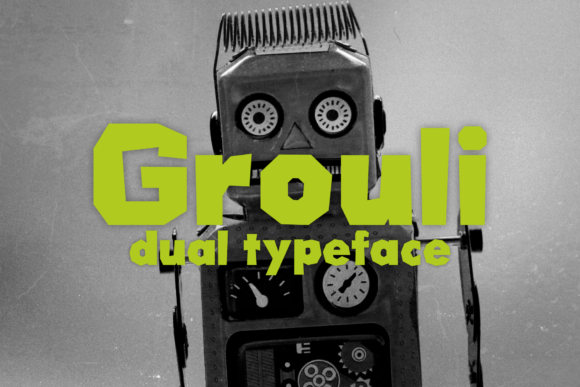 Upgrade Your Brand with Grouli Dual Typeface