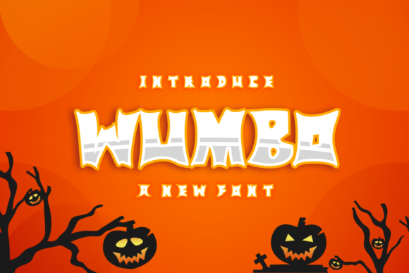 Wumbo: The Ultimate Display Typeface for Horror Campaigns